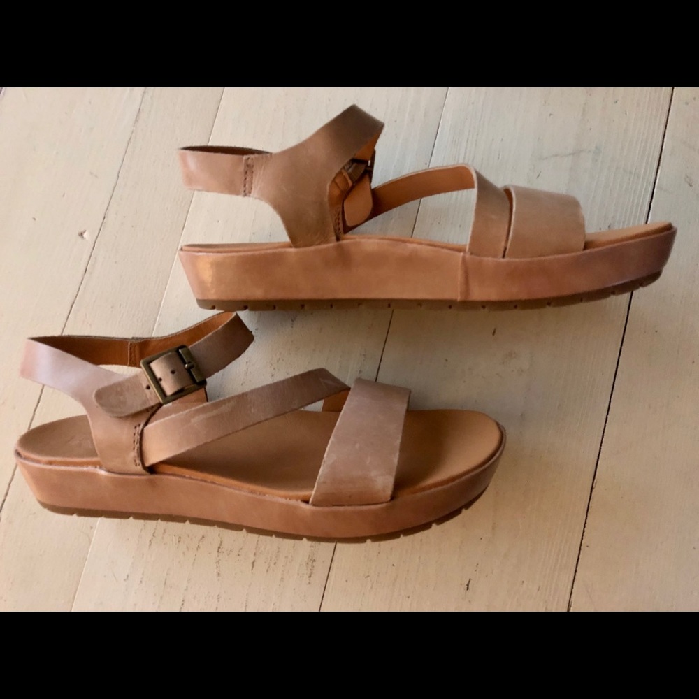 Womens Korks By Kork-ease Tan Sz 9